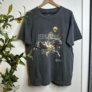 Travis Scott Live Lollapalooza 2018 T-Shirt Men’s Large